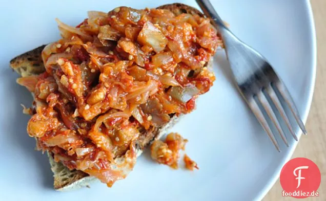Super Langsam-gekochte Tomaten