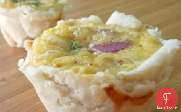 Wunderbare Mini-Mexikanische Quiche