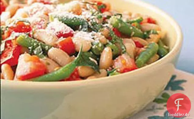 Italienischer Bohnen-Tomaten-Salat