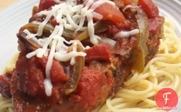 Slow Cooker Schweinefleisch Cacciatore