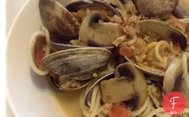 Muschelsauce mit Linguine