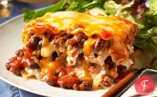 Make-Ahead-Chili & Käse Lasagne