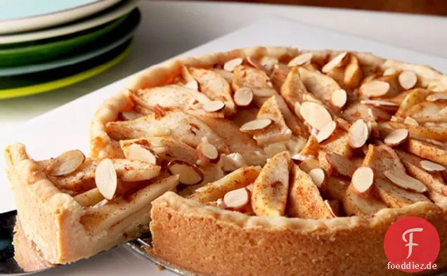 Mandel-Birnen-Frischkäse-Torte
