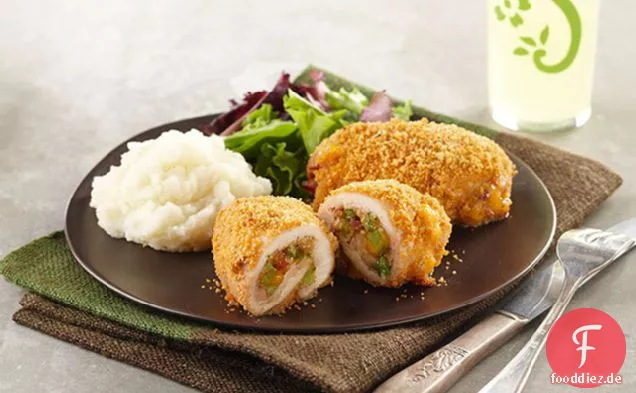 Brokkoli-Cheddar-Huhn-Bundles