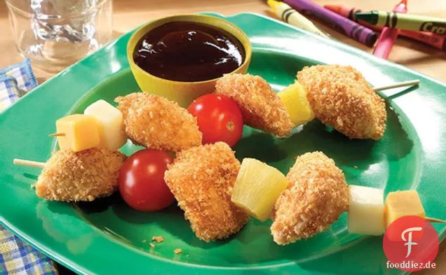 SHAKE 'N BAKE Chicken Nugget Kebab