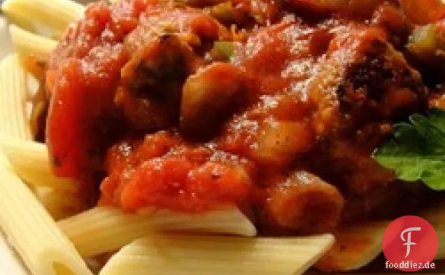 Pasta-Sauce mit italienischer Wurst