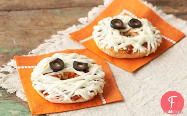 Mama-Gesicht Pizzen