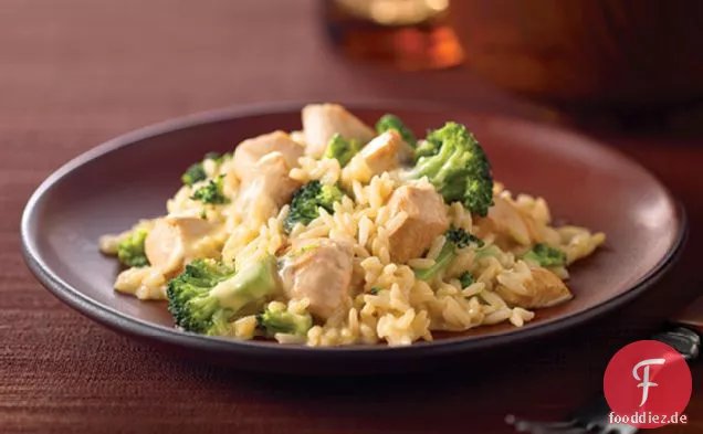 VELVEETAÂ® Cremige Huhn Brokkoli Pfanne