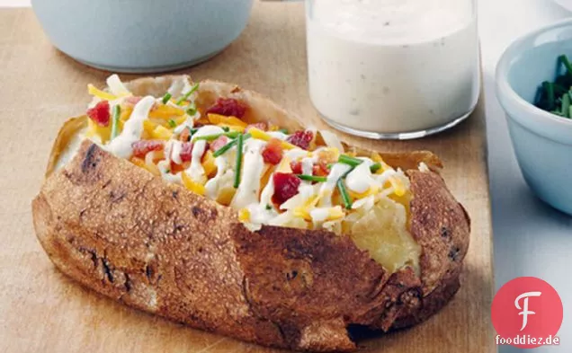 Slow-Cooker mit käsigen Kartoffeln