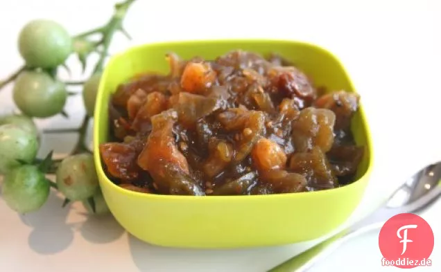 Grüne-Tomaten-Chutney