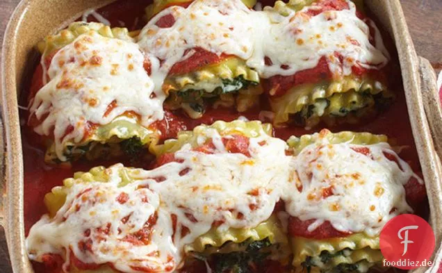 Spinat Lasagne Rollen
