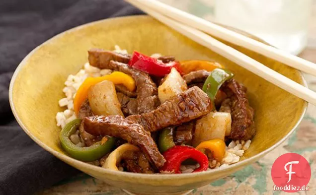 Asiatische Rindfleisch-Stir-Fry
