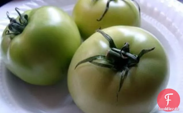 Gebratene grüne Tomaten