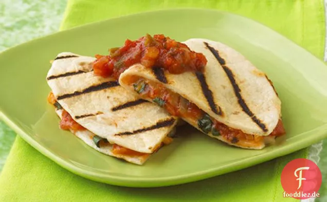 Große Gegrillte Quesadillas