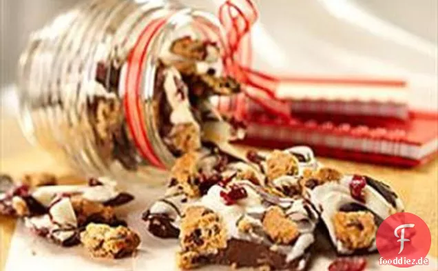 Marmor Cookie Rinde