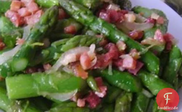 Pancetta Spargel, Estragon