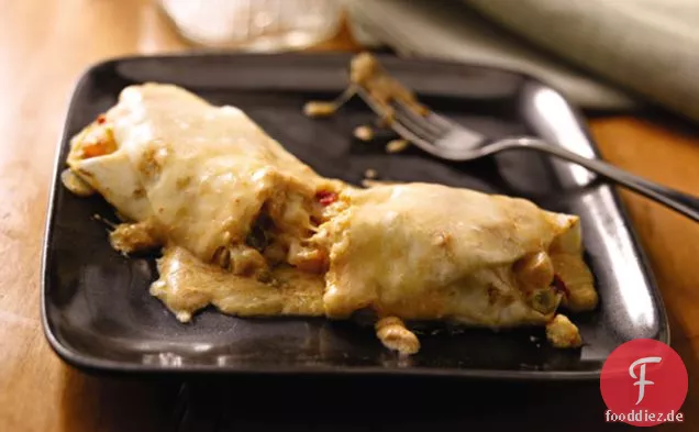 Käsige fleischfreie Enchiladas