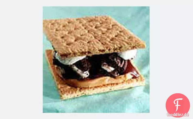 Erdnussbutter S'mores