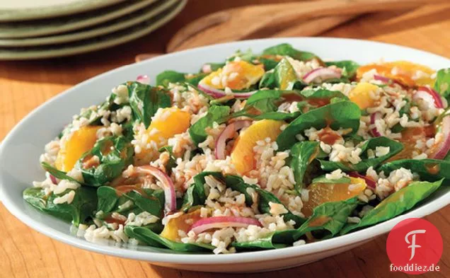 Zitrus Spinat & Reissalat