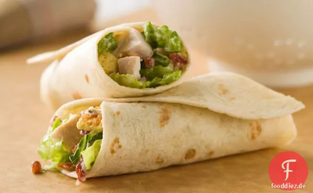Huhn Caesar Wraps