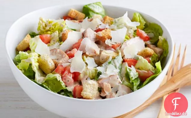 Schneller Hühnchen Caesar Salat