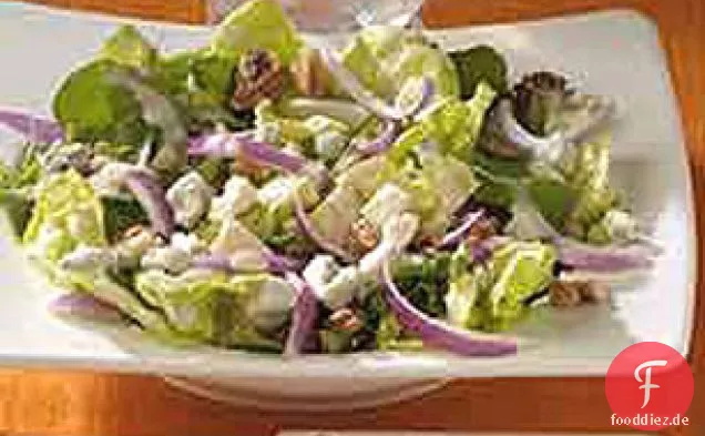 Blauschimmelkäse-Walnuss-Salat