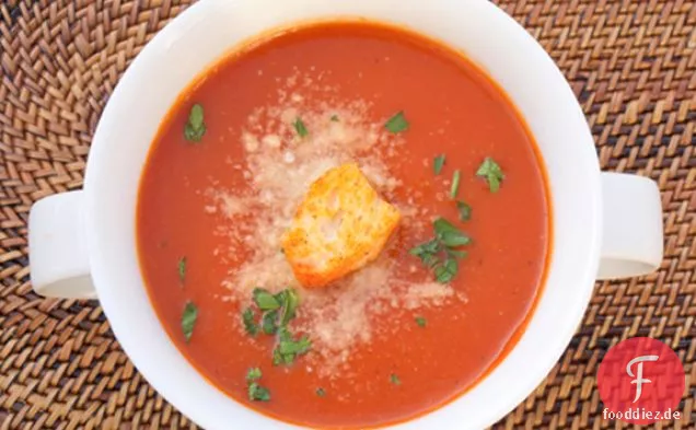 Klassische Tomatensuppe