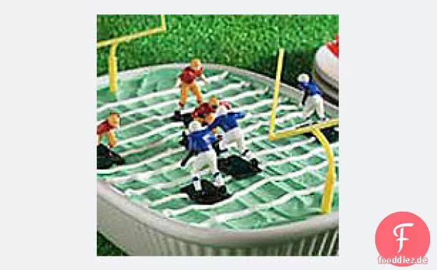 Fußball-Feld-Dessert