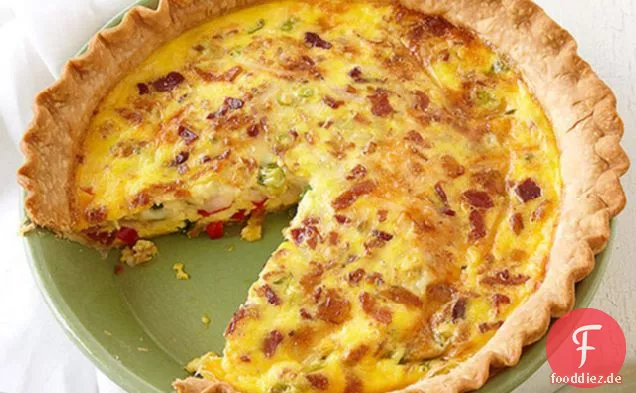 Käse & Speck-Quiche