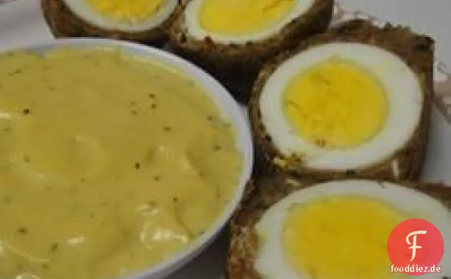 Scotch Eier mit Senfsauce
