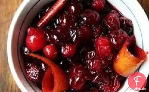 Cranberry-Rotwein-Genuss
