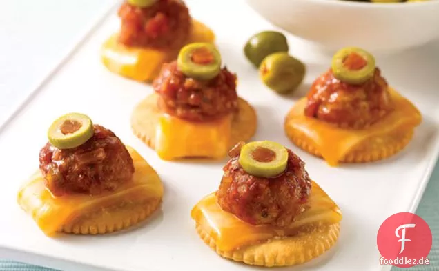 Salsa-Fleischbällchen Vorspeisen