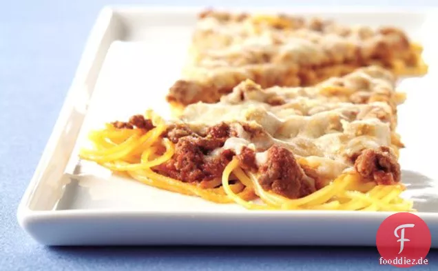 Spaghetti-Kruste-Pizza