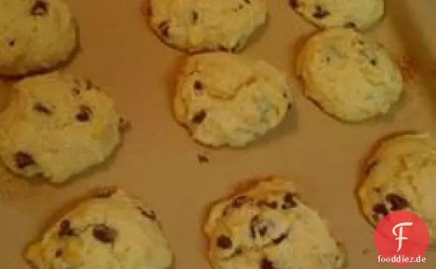 Hohe Höhe Banane Schokolade Chip Cookies