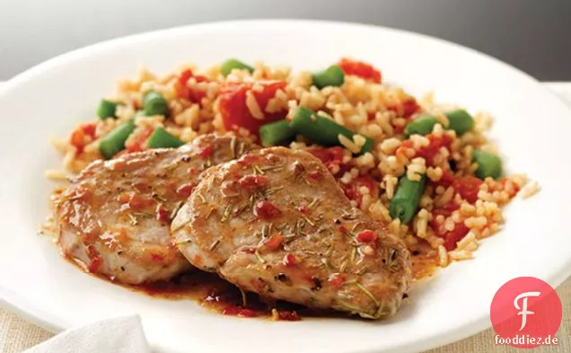 Mediterrane Schweinemedaillons