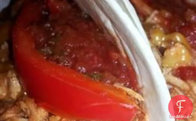 Slow Cooker mexikanisches Huhn