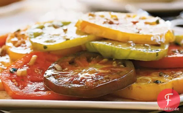 Marinierte Erbstücktomaten mit Estragon