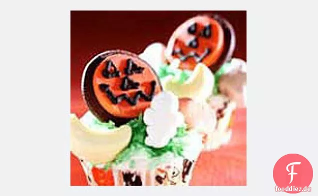 Spooky Kürbis-Cupcakes