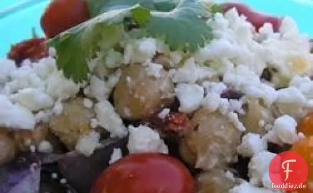 Mediterraner Kichererbsensalat I