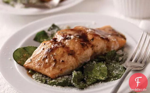 Mediterraner Lachs für zwei