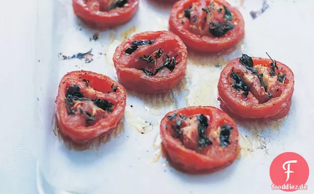 Kräuter-geröstete Tomaten
