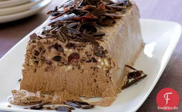 Schokolade-Amaretto-Semifreddo