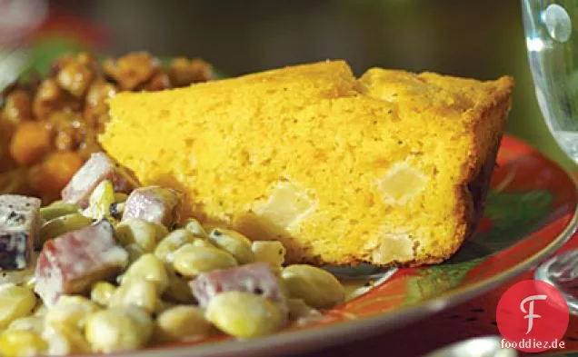 Apfel-Cheddar-Maisbrot