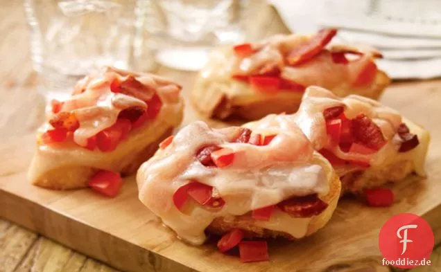 Cheesy Speck Bruschetta
