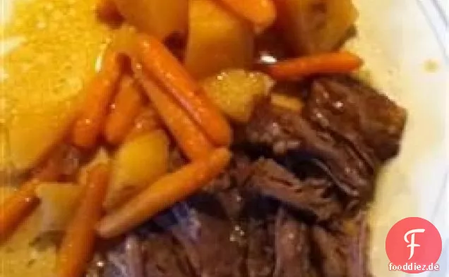 Apfel aromatisiert Topf Braten