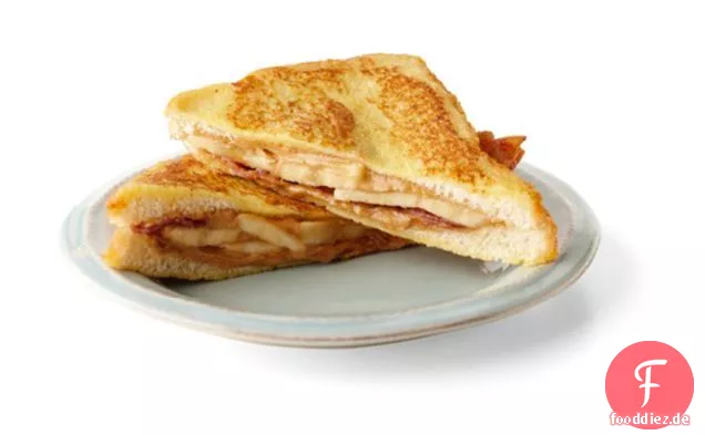 Erdnussbutter & Banane Monte Cristo