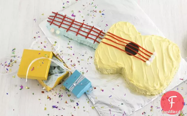 Klimpern-Zusammen Gitarre Kuchen