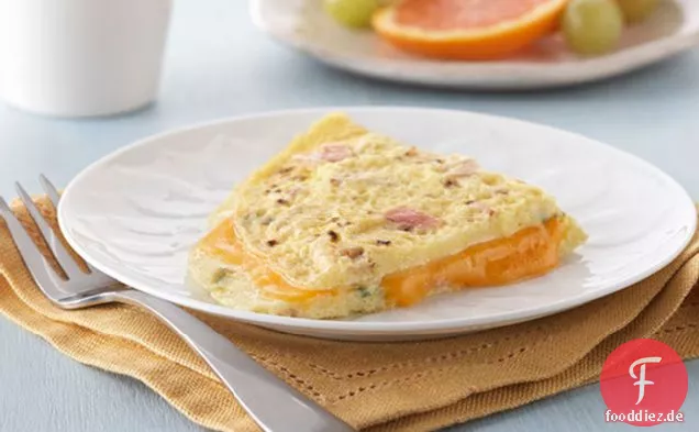 Cheesy-Schinken-Omelett