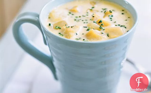 Jakobsmuschel Chowder mit Pernod und Thymian