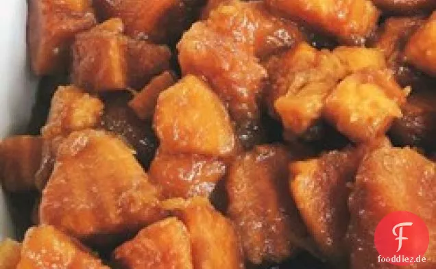 Kandierte kandierte Süßkartoffeln